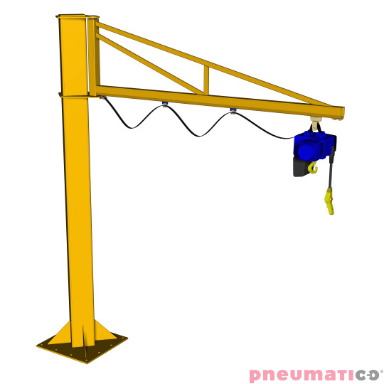 Żuraw wolnostojący p26 NIKO 26.J083.K35 3000mm 500kg
