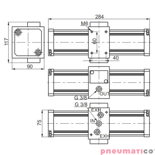 Wzmacniacz ciśnienia typ 1763.80 Wzmacniacz ciśnienia typ 1763.80