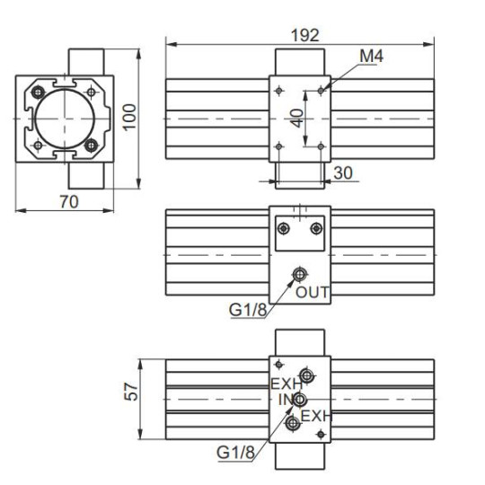 Wzmacniacz ciśnienia typ 1740.50 Wzmacniacz ciśnienia typ 1740.50