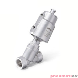 Zawór skośny nierdzewny NC JF10063150WG ESG 2/