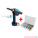 Nitownica akumulatorowa do nitonakrętek Scell-it E-8 Element 8 M3-M8
