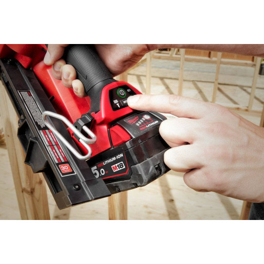 Gwoździarka akumulatorowa Milwaukee FFN-502C + 2xAku 5.0 Ah + ładowarka + walizka