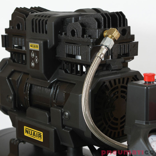 Cichy kompresor bezolejowy NUAIR SILTEK TB 50L B2DC304NUA