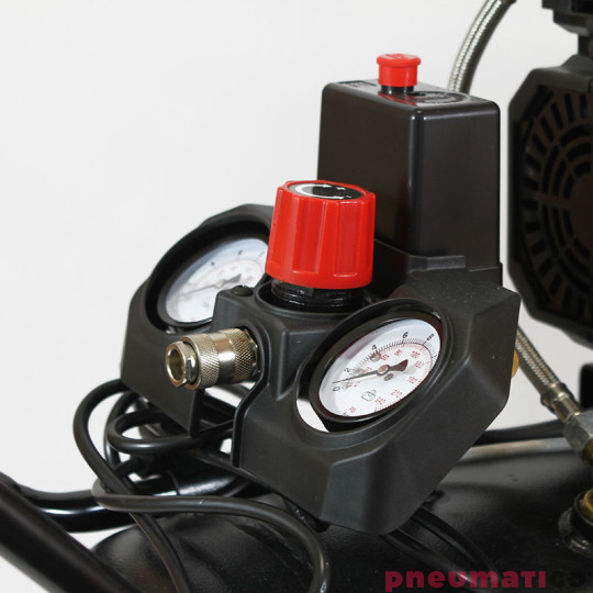 Cichy kompresor bezolejowy NUAIR SILTEK TB 50L B2DC304NUA