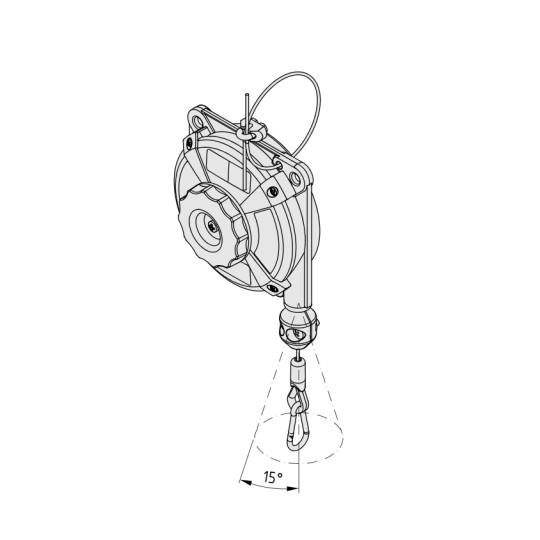 Balanser linkowy 632 ZECA 2-3kg 1600mm Balanser linkowy 632 ZECA 2-3kg 1600mm