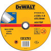 SS/INOX Cutting 230x1.6x22.2mm T1 (S) DEWALT DT42640-XJ