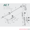 Pistolet ANEST IWATA Air Gunsa AE7 AE7