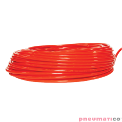Wąż poliuretanowy prosty 100m wzmocniony oplotem RQStrong 8x12mm PUB08/100/OR RQS