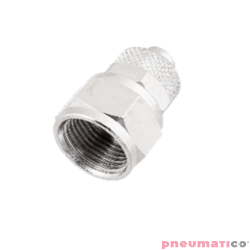 Złącze skręcane proste 10x8 mm z gw. wew. 3/8" RQS NKGF3810P