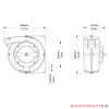 Zwijadło elektryczne ZECA z zaciskiem ATEX 5834/XF/723 6mm 14m Zwijadło elektryczne ZECA z zaciskiem ATEX 5834/XF/723 6mm 14m