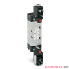 Zawór rozdzielający elektromagnetyczny 5/3 ISO2 środkowo zamknięty CAMOZZI 962-000-P11-23