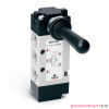 Zawór ręczny z dźwignią 5/2 NC G1/8" monostabilny CAMOZZI 358-905