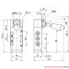 Zawór ręczny z dźwignią 5/2 NC G1/4" monostabilny CAMOZZI 454-905