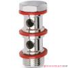 Złącze skręcane proste śruba podwójna banjo 3/8 Camozzi 1631-02-38