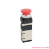 Zawór ręczny z przyciskiem typu grzybek TEKMA 3/2 NC G1/4" G-322 PB Zawór ręczny z przyciskiem typu grzybek TEKMA 3/2 NC G1/4" G-322 PB