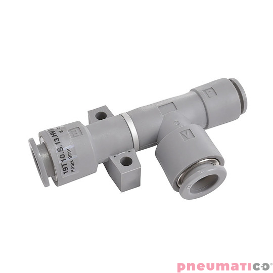 Jednostopniowy generator podciśnienia (eżektor) T06 PNEUMAX 19T06.S.07.HV.ZZ