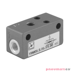 Jednostopniowy generator podciśnienia (eżektor) M5 PNEUMAX 19M05.S.05.SS.00