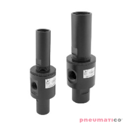 Generator podciśnienia o regulowanej wydajności (eżektor) - transport próżniowy G1/4" PNEUMAX 19M14.S.00.SS.RG