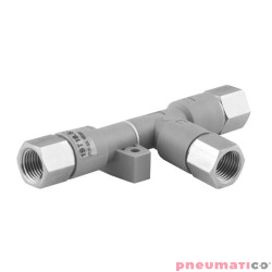 Jednostopniowy generator podciśnienia (eżektor) T18 PNEUMAX 19T18.S.10.HV.VV