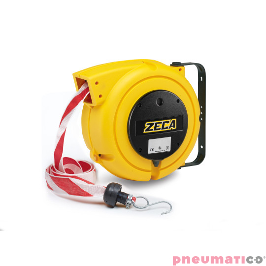 Zwijadło taśmy bezpieczeństwa biało-czerwonej ZECA 4801RW 20m Zwijadło taśmy bezpieczeństwa biało-czerwonej ZECA 4801RW 20m