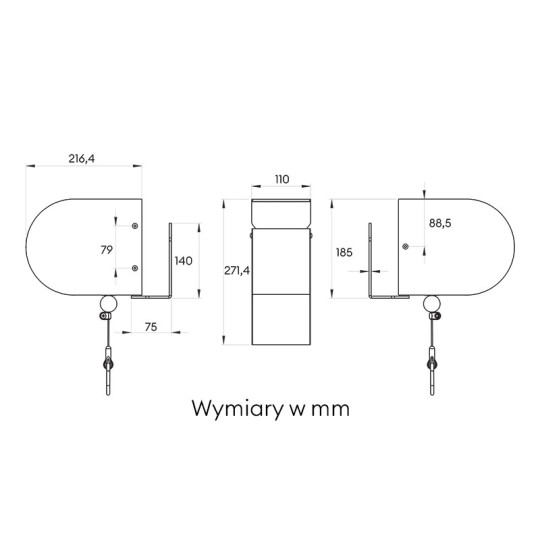 Retractor EV2 Pneumatico 4-6kg ⌀19-20 mm Retractor EV2 Pneumatico 4-6kg ⌀19-20 mm