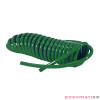 Wąż spiralny RQS PU 8x5mm 12m prosta końcówka TBC080512G zielony Wąż spiralny RQS PU 8x5mm 12m prosta końcówka TBC080512G zielony