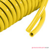 Wąż spiralny RQS PU 8x5mm 5m prosta końcówka TBC080505Y żółty Wąż spiralny RQS PU 8x5mm 5m prosta końcówka TBC080505Y żółty