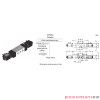 Zawór elektropneumatyczny 5/2 BISTAB. Pneumax T488.52.0.0.M 1/8  Zawór elektropneumatyczny 5/2 BISTAB. Pneumax T488.52.0.0.M 1/8