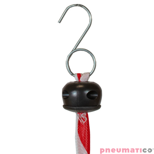 Zwijadło taśmy bezpieczeństwa biało-czerwonej ZECA 4801RW 20m Zwijadło taśmy bezpieczeństwa biało-czerwonej ZECA 4801RW 20m