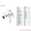 Pneumatyczny napęd obrotowy dwustronnego działania R.110 F07/10-22mm NDA110F710X22 RQS Pneumatyczny napęd obrotowy dwustronnego działania R.110 F07/10-22mm NDA110F710X22 RQS