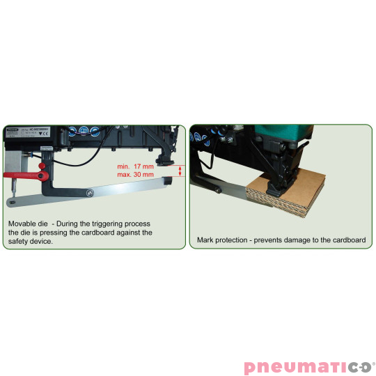 Zszywacz pneumatyczny do kartonów Prebena 4C-WZ38BNH Zszywacz pneumatyczny do kartonów Prebena 4C-WZ38BNH
