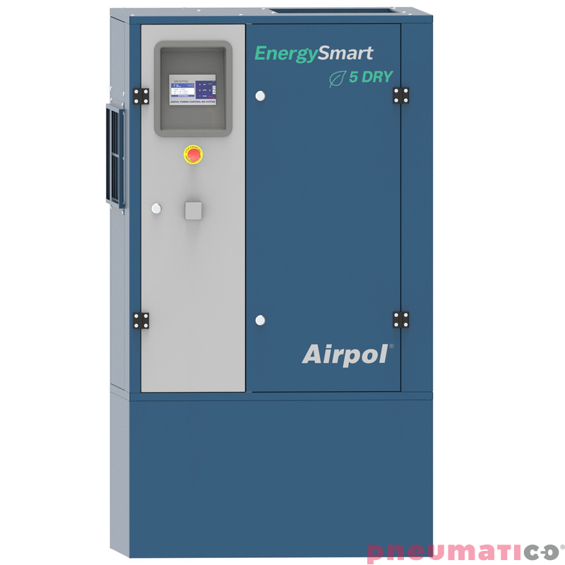 Kompresor - Sprężarka śrubowa AIRPOL EnergySmart 5Dry z falownikiem i osuszaczem