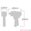 Klucz udarowy SATRA S-CO2000 3/4'' 2000Nm Klucz udarowy SATRA S-CO2000 3/4'' 2000Nm