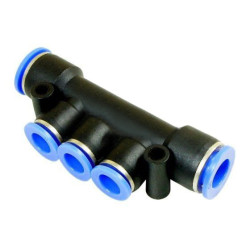 Rozdzielacz prosty typ T3D TEKALAN D-2x8mm D1-3x6mm