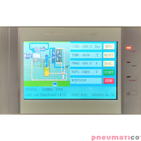 Kompresor - Sprężarka śrubowa KUPCZYK KKS3/150 Kompresor - Sprężarka śrubowa KUPCZYK KKS3/150