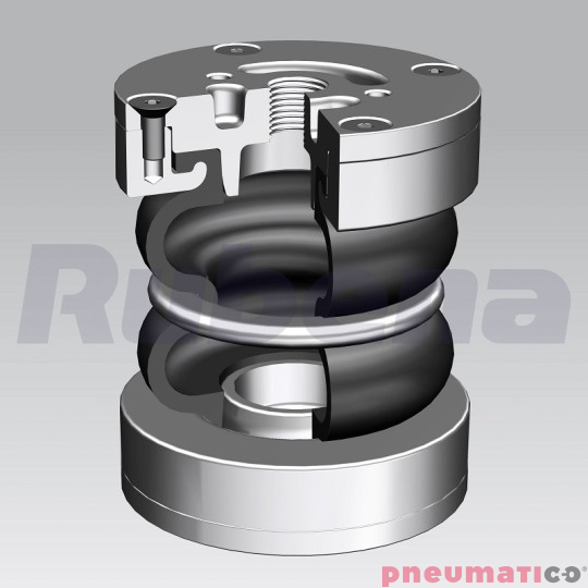 Siłownik mieszkowy RUBENA seria Dunlop 2 3/4' X2 Siłownik mieszkowy RUBENA seria Dunlop 2 3/4' X2