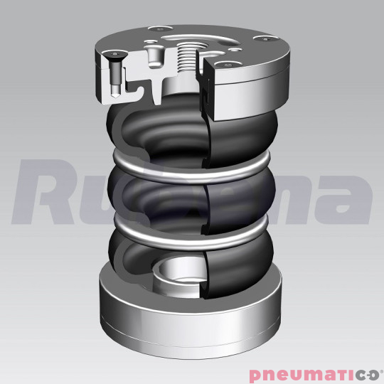 Siłownik mieszkowy RUBENA seria Dunlop 2 3/4' X3 Siłownik mieszkowy RUBENA seria Dunlop 2 3/4' X3