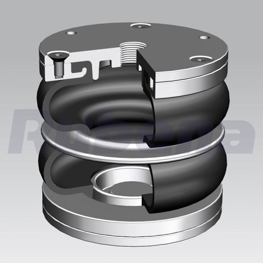Siłownik mieszkowy RUBENA seria Dunlop 4 1/2' X2 Siłownik mieszkowy RUBENA seria Dunlop 4 1/2' X2