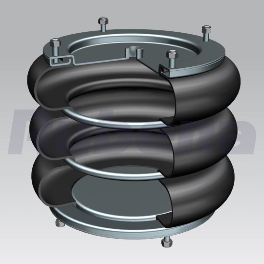 Siłownik mieszkowy RUBENA seria Dunlop 14 1/2' X3 8 śrub Siłownik mieszkowy RUBENA seria Dunlop 14 1/2' X3 8 śrub