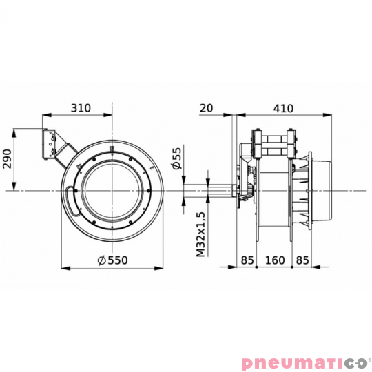 Zwijadło elektryczne 5Gx6mm² ZECA 1759 26m