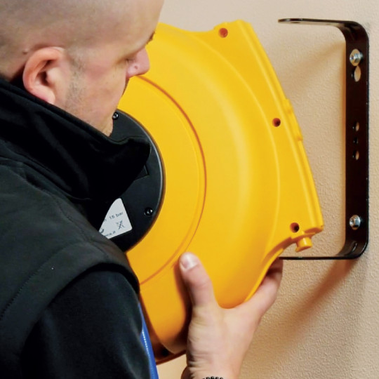 Zwijadło elektryczno-powietrzne 4x1mm² TWIN REEL ZECA 7410 CT 7+1,5m