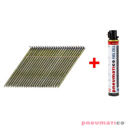 Gwoździe łączone drutem STANLEY BOSTITCH WW 3.190 BK 1op.- 2.200szt. GAZ