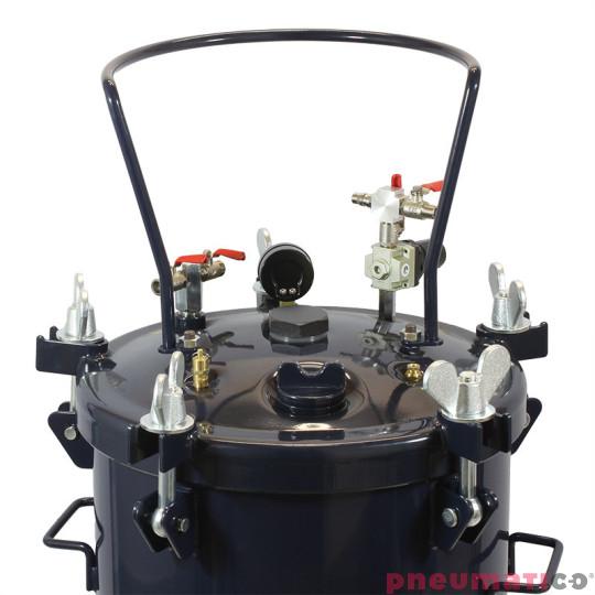 Zbiornik ciśnieniowy do natrysku 40L bez mieszadła Pneumatico Tank ZB40-1-1E-20 + pistolet lakierniczy EXPERT HP 2,0 mm + wąż Zbiornik ciśnieniowy do natrysku 40L bez mieszadła Pneumatico Tank ZB40-1-1E-20 + pistolet lakierniczy EXPERT HP 2,0 mm + wąż