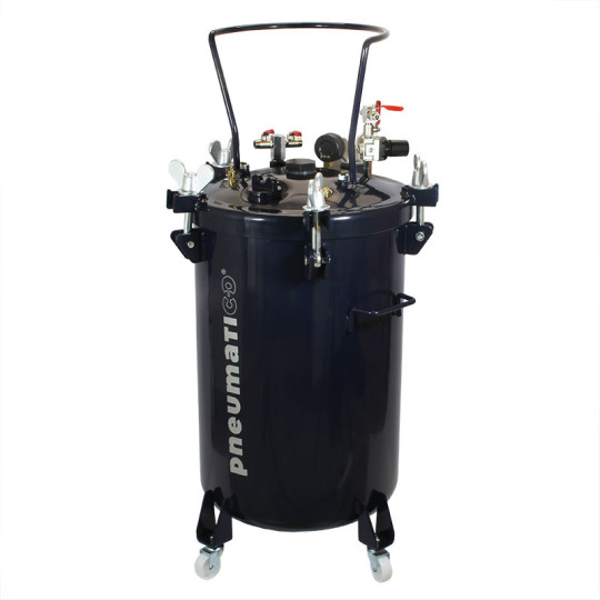 Zbiornik ciśnieniowy do natrysku 60L bez mieszadła Pneumatico Tank ZB60-1-1E-14 + pistolet lakierniczy EXPERT HP 1,4 mm + wąż