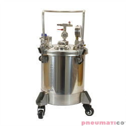 Zbiornik ciśnieniowy do malowania 10L bez mieszadła DP-T10SSS Pneumatico Tank