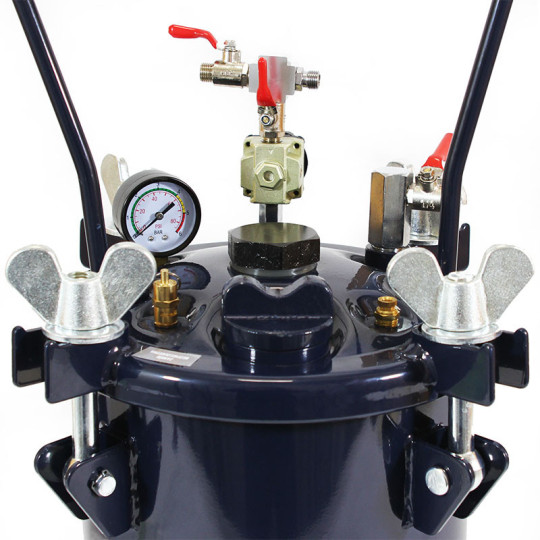 Zbiornik ciśnieniowy do malowania 10L bez mieszadła ZB10-1-1 Pneumatico Tank Zbiornik ciśnieniowy do malowania 10L bez mieszadła ZB10-1-1 Pneumatico Tank