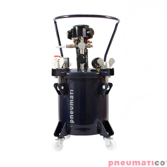 Zbiornik ciśnieniowy do natrysku / malowania 10L z mieszadłem Pneumatico Tank MP10-1-1-W5