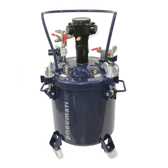 Zbiornik ciśnieniowy do malowania 20L z mieszadłem MP20-1-1-W5 Pneumatico Tank + wąż
