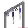 Balanser z linką w pancerzu B340/G2 TECNA 10-14kg 2500mm/2000mm Balanser z linką w pancerzu B340/G2 TECNA 10-14kg 2500mm/2000mm