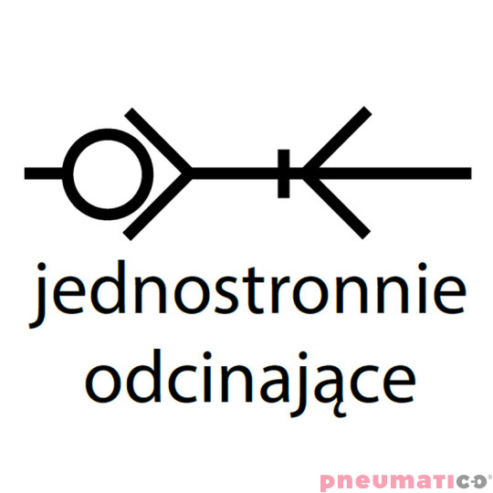 Szybkozłącze żeńskie przemysłowe z gw. wew. typ 227 KA DN10 3/8" RQS 227KAIW17MPN